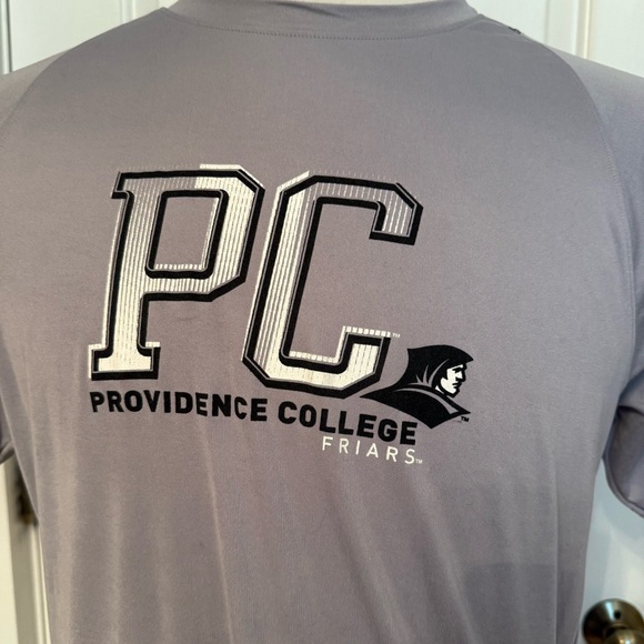 CHAMPION PROVIDENCE COLLEGE PC MENS SHIRT TEE SHORT SLEEVE GRAY BLACK Size L - Picture 2 of 11